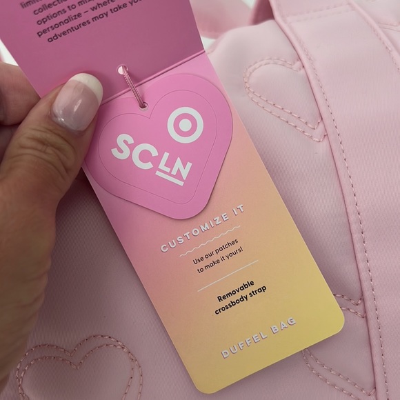 Stony Clover Lane x Target Pink Duffel Bag - Picture 7 of 10